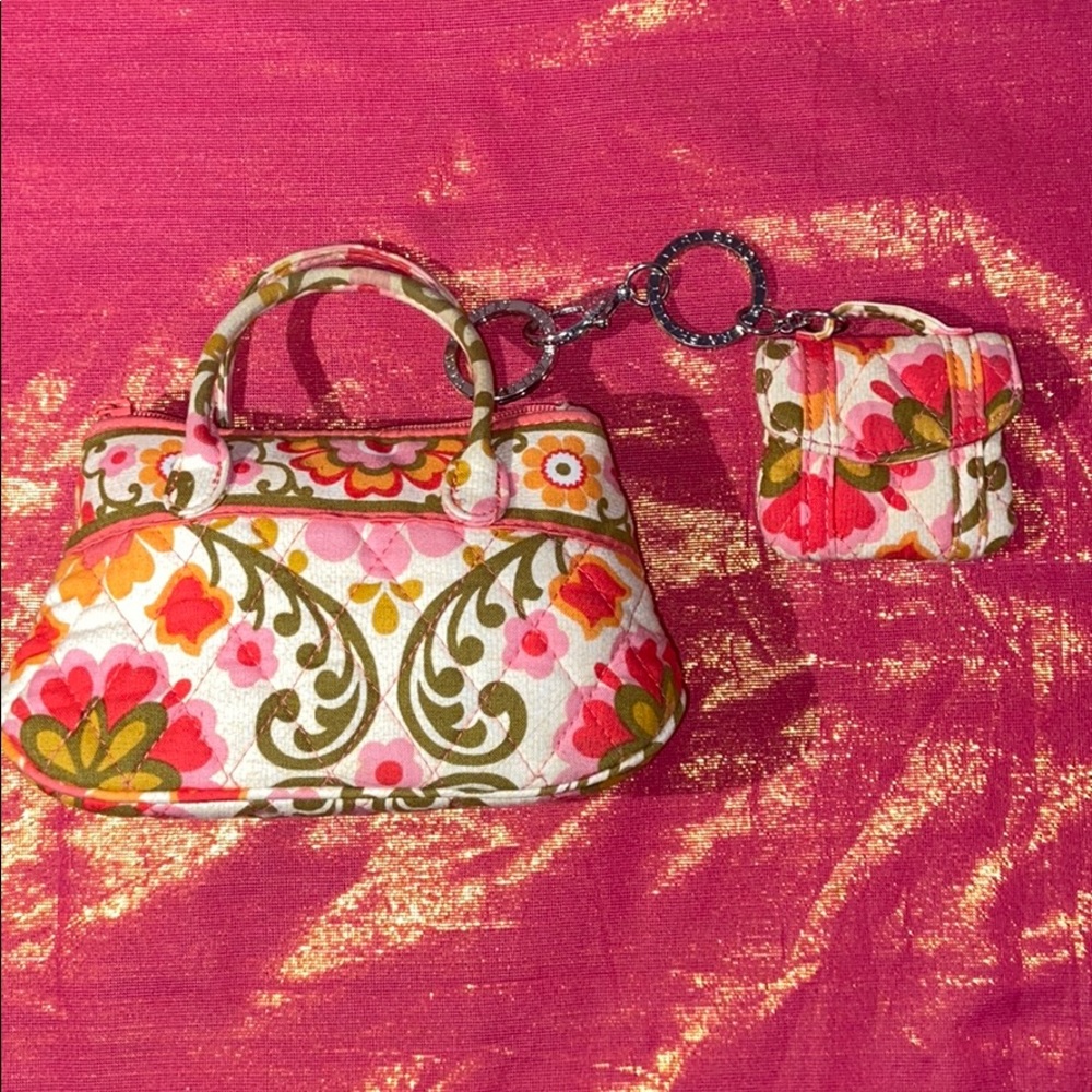Vera Bradley mini bag and coin bag